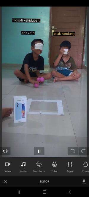 anak tiri anak kandung #MyFirstVideoOnHOT+ #funny #comedy 