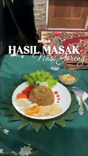 HASIL NASI GORENG
Ajang Perlombaan Masak Antar Kamar
Dalam rangka memperingati hari santri nasional 2025
 #RCTIPlus #HOTrctiplus #icrcti #r