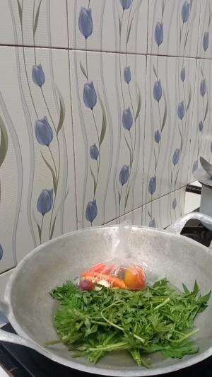 Petik keulupan keningkir cocol sambal  #masak #resepmasakan #masakandesa 