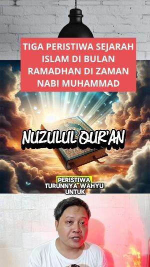 inilah Tiga peristiwa bersejarah dalam Islam yang terjadi pada bulan Ramadhan #sejarahislam #ramadhan 