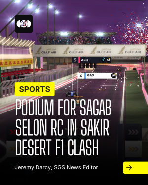 Podium For Sagab RC In Sakir Desert F1 Clash