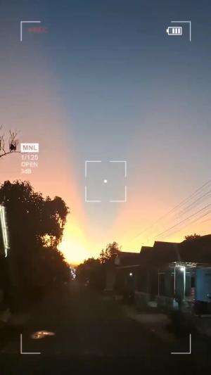 senja cantik di negeri barat
