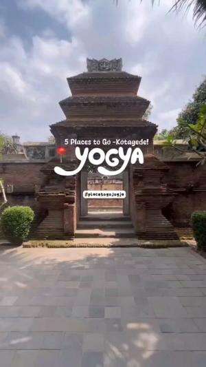 Bukan cuma kerajinan perak, di Kotagede banyak spot seru juga lho! Tonton video ini sampai habis. #Kotagede #visitjogja #placetovisitjogja #