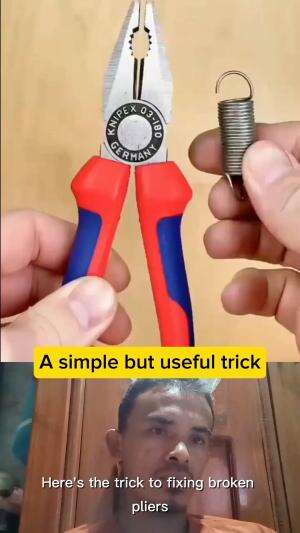 trik memperbaiki tang yang rusak  #diy  #repair  #Perbaikan 
