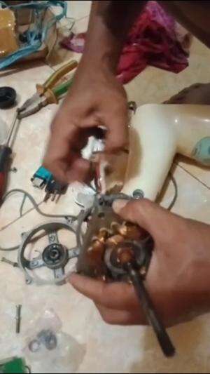 INSTAL MOTOR FAN