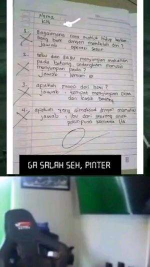 Gak Salah Seh Nak Pinter Ya Jawabannya,emang Bener Sih Tapi Ya gini Juga Jawabannya Nakkkk.🤣#rctiplus #shortplus #videolucu #lucu #funnyvide