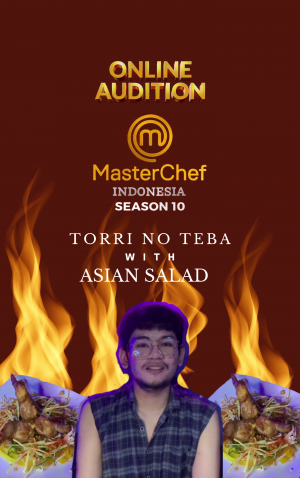 Try at home : Torri No Teba with Asian Salad by Lee