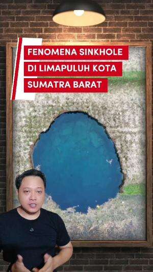 Fenomena Sinkhole Terjadi Di Limapuluh Kota Sumatra Barat #sinkhole #sumatrabarat 