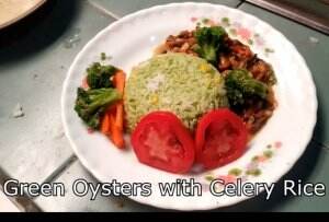 Masakan Seafood: Green Oyster (Perna viridis) with Celery Rice by Arvino from Salatiga #onlineauditionmci10