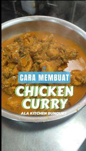 CARA MEMASAK CHICKEN CURRY ALA KITCHEN BANQUET 