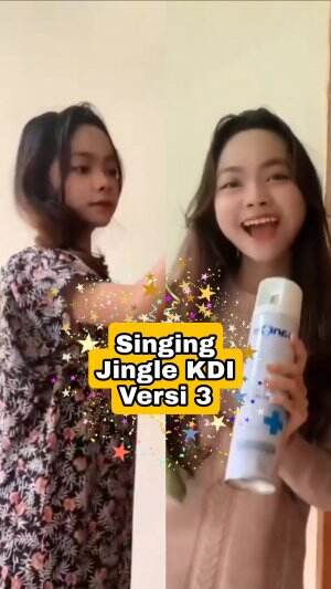 Albina Angelica_Singing Jingle KDI V3. Lagi ngelap kaca, eh tiba-tiba denger Jingle KDI, Me Be Like 👇 😆 asikiiin yukk!