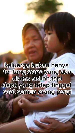 bukan darah,tapi hati yang menentukan siapa keluargamu. #katanasehat#fypシ゚viral 