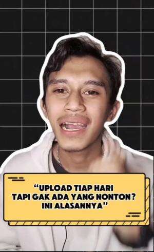 “Banyak pemula ngira makin banyak upload = makin rame. Padahal bukan itu kuncinya. Share biar makin banyak yang sadar.”

 #kreatorpemula  #f