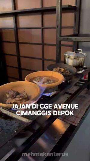 Tempat dengan tenant makanan yang sempat viral di Depok, ada yg udah kesini? #kulinerdepok