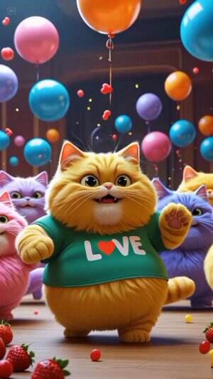 joget lucu tang ting   tung # cat#joget lucu# #mbullover#funny #laguviral