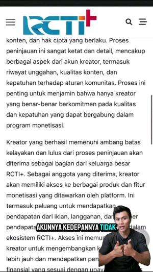  Creator wajib baca peraturan RCTI+ !!!
.
.
.
#RCTIPlus #creator #rels #fyp #relsrctiplus 