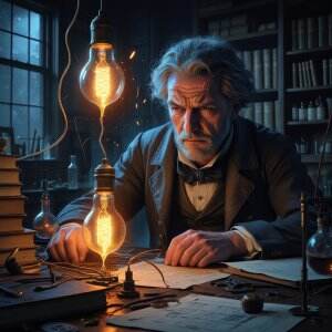 "Cara Thomas Edison Gagal 1.000 Kali, dan Akhirnya Menciptakan Lampu!" 