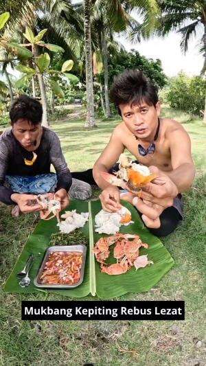 Mukbang Kepiting Rebus Lezat #Mukbang #kepiting #rebus #lezat #KulinerLezat #terlihat lezat #lezat banget #kuliner #RCTIPlus 