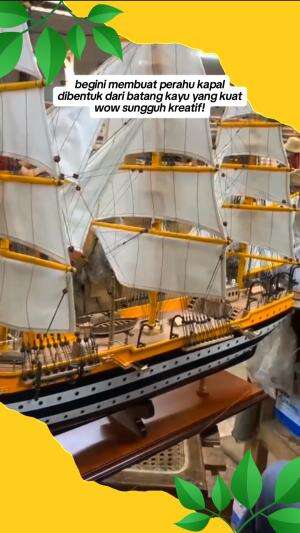 Begini membuat perahu kapal
dibentuk dari batang kayu yang kuat
.
#perahukayu
#shortplus
#rctiplus