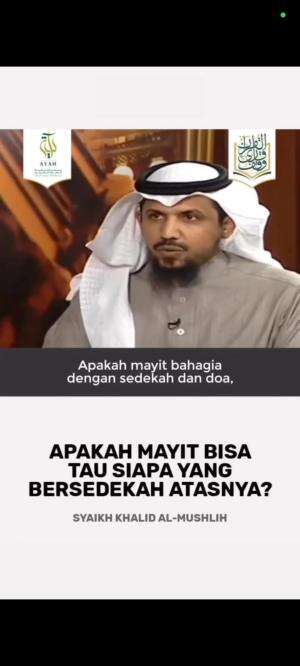 amalan yang sampai untuk mayyit


#muslim #sunnah #kematian #nasihat