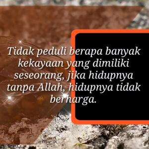 TIDAK PEDULI BERAPA BANYAK KEKAYAAN YANG DIMILIKI SESEORANG
#motivasiislam #nasihat #islam #motivasi #nasihatkehidupan #quotesislam
