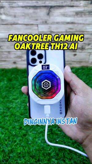 OAKTREE TH12 AI, Fancooler gaming paling gua rekomendasi saat ini karena dinginnya  maksimal dan fitur nya juga sangat komplit dengan hargan