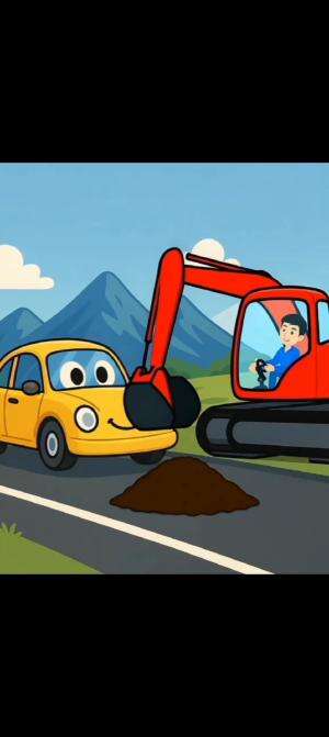 talking car  #car #mobil #helicopter #dahsyatchallenge #Excavator #mobilmobilan #Cartoon cars #funnyvideo 