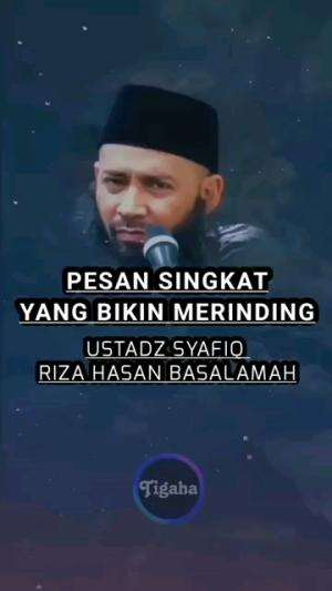 Ustadz Syafiq Riza Hasan Basalamah - Ceramah singkat yang bikin merinding #syafiqrizahasanbasalamah #ceramahislam 