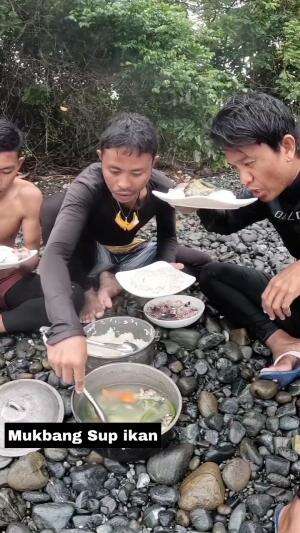 Mukbang Sup Ikan Lezat #Mukbang  #lezat #KulinerLezat 