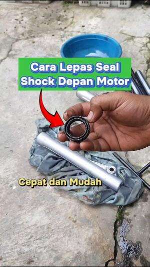 Cara Lepas Seal Shock Depan Motor #fyp #sealshockmotor #RCTIPlus 