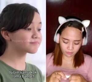 maafin aku yg punya muka tante2 ya 😁😄 #Hitschallengefebruari2023