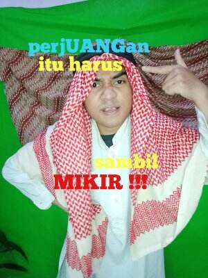 demi memperjuangkan Cinta, antum harus THINKING !! 🤔