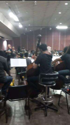 AHMAD DHANI Latihan Orchestra Konser Dewa 19