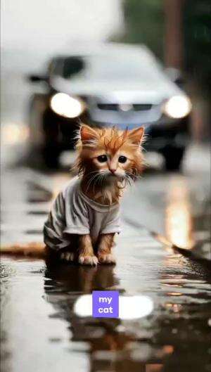 homless cat. di tolong putri cantikk #kucingoyen  #kucinglucu  #duniakucing  #Kucing Palestina 