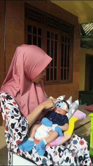  Berjemur pagi hari bersama bayik 10 hari 🤗❤️ #minivlog #trending #RCTIPlus #HOTrctiplus #foryou #lifestyle  