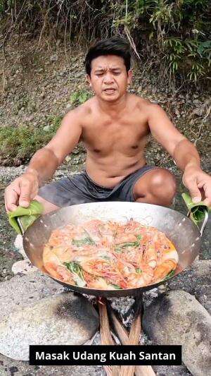 Masak Udang Kuah Santan #Masak #masakanrumahan #yang suka udang merapat!! #kuah #kuliner #RCTIPlus 
