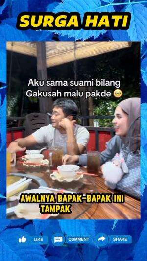 Suami istri ini ajak bapak-bapak yang bekerja di rumahnya untuk makan malam di restoran mahal sebagai apresiasi.