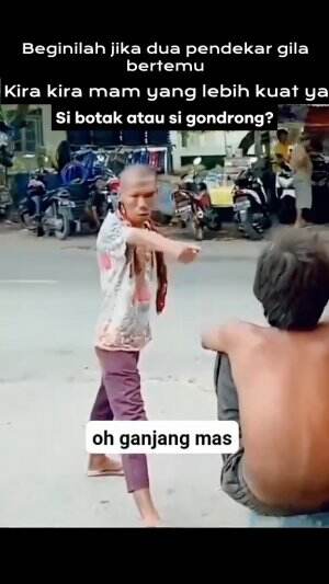 bentroknya sang dua pendekar  #RCTIPlus  #HOTrctiplus    #RCTIoke  #videolucu  #lucu 
