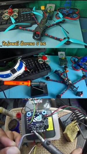 TUTORIAL  MERAKIT DRONE FPV
