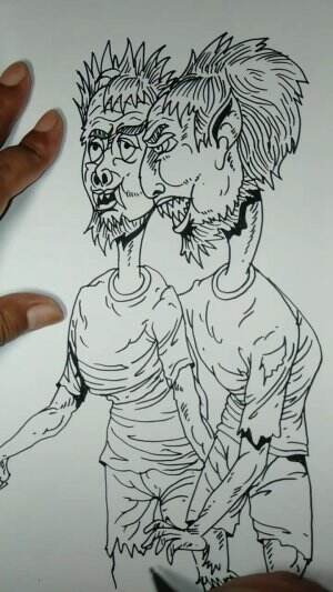 Yuk Belajar Menggambar Zombie Guys