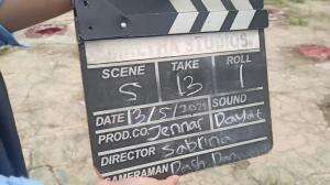 Behind the scene LANGIT MERAH 
#fyp #Viral #film #trending 