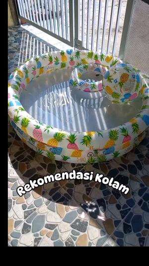 sikecil pasti happy, 
#kolamrenang
#kolam
