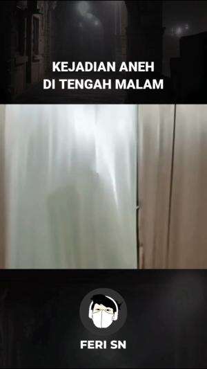 kejadian aneh ditengah malam #penampakan #hantu #shorts 