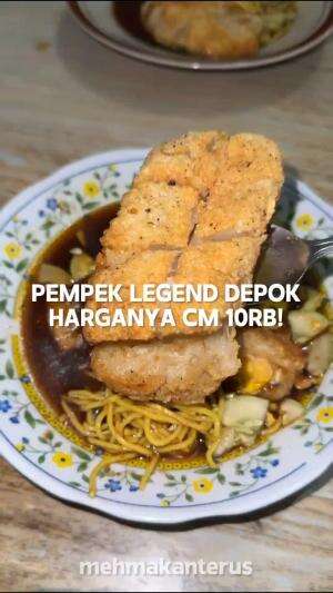 Pempek Legend Depok yang satunya cm 10rb tapi besar bgt, siapa nih yang langganan juga pempek satu ini!?
#Rekomendasi #Depok
