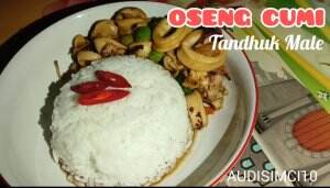 OSENG CUMI Tandhuk Male buatan Akira Febriana asal dari Mojokerto Jawa Timur mencoba audisi onlinemasterchef season 10.Bismillah.......