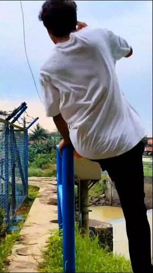 aksi parkour orang majenang cilacap #fyp  #fypシ #parkour  #RCTIPlus  #challengeperindo 