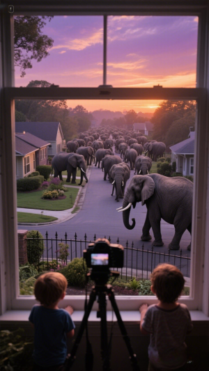 Anak-Anak Rekam Momen Langka: Kawanan Gajah Lewati Perumahan!
#MomenLangka #EdukasiAnak #GajahDiKota #RCTIPlusKids #KeajaibanAlam #KontenKel