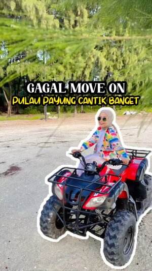 Gagal move on dari cantiknya pulau payung. Cobain deh ke sini ‼️