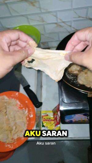 GIMANA GAK NAGIH KALAU SEENAK INI  BISA BUAT IDE JUALAN LOH‼️PART 3 KULIT AYAM CRISPI ALA RESEP KOSAN NIKMAT💯 #RCTIPlus #shortplus #makan #m