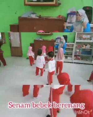 Senam di hari jumat ceria